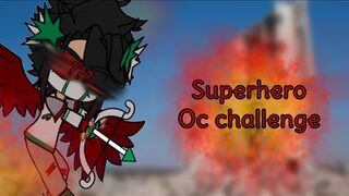 Superhero????- OC CHALLENGE - gacha club