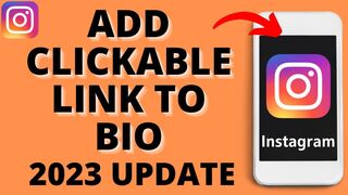 Add a Clickable Link in Your Instagram Bio - 2023 Update