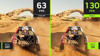 Dakar Desert Rally - Official Nvidia DLSS 3 Gameplay Comparison Trailer