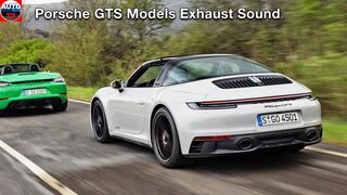 2023 Porsche GTS Models - Exhaust Sounds (911 & Cayman)