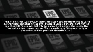 Epic Games Responds To Mystery Game DRAMA...