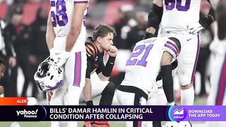 Buffalo Bills’ Damar Hamlin in critical condition after collapsing at NFL game