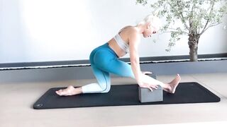 Training for Legs with Yoga blocks | Flexibility and Mobility | Contortion and Stretching |