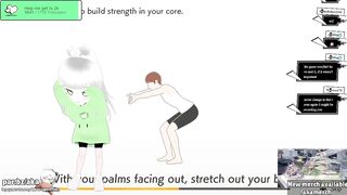 [PlayAsia Clips] Stretching With Aka Mana.