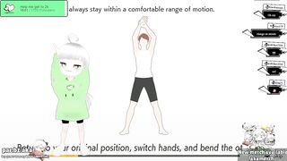 [PlayAsia Clips] Stretching With Aka Mana.