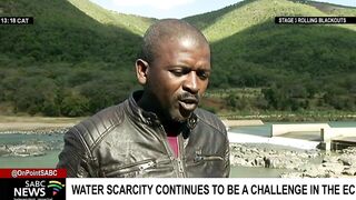 Water scarcity continues to be a challenge in the Eastern Cape