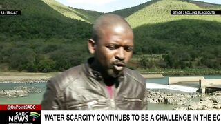 Water scarcity continues to be a challenge in the Eastern Cape