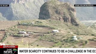 Water scarcity continues to be a challenge in the Eastern Cape