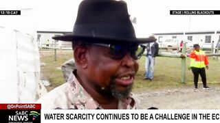 Water scarcity continues to be a challenge in the Eastern Cape