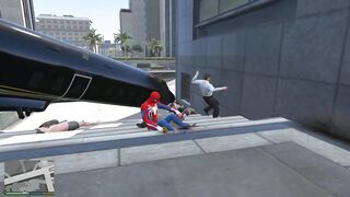 GTA 5 Spider-man Ragdolls Moments Compilation (Euphoria Physics, Fails, Jumps, Funny Moments)