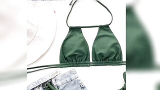 Sexy Micro Bikinis 2023 | Woman Cross Swimwear Women Swimsuit Bikinis Set 2 Piece | Bathing Suit