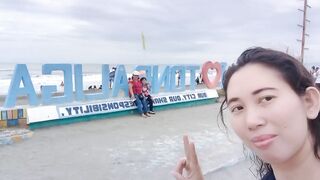 MEET EMMA BERSANO AT SM DAGUPAN CITY & TODALIGAN BEACH #asmr #trending #smdagupancity #beach #viral