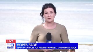 Desperate search for missing swimmer at treacherous Melbourne beach | 9 News Australia
