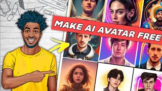 How To Make *FREE* Ai Avatar Instagram Trend | Lensa Free Alternative App | ai avatar generator free