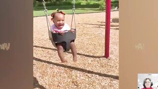 Funny Baby Playing Outdoor - Cute Baby || Just Laugh