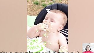 Funny Baby Playing Outdoor - Cute Baby || Just Laugh