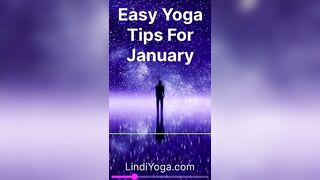 Easy Yoga Tips For January (Lindiyoga.com)