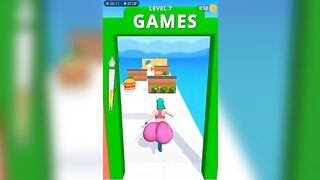 Twerk Run 3D - Running game || ye to hoga ???? #youtube #viral #twerkracegame