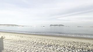 Playa de El Rinconcillo a sunny beach in Algeciras, Cádiz Spain