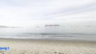 Playa de El Rinconcillo a sunny beach in Algeciras, Cádiz Spain