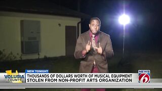 Thieves steal trailer filled with $30k in musical equipment in DeLand