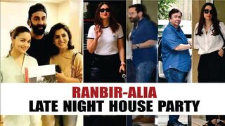 Celebrity Arrive at Ranvir Alia House Party | Kareena kapoor, Saif Ali Khan, Karishma Kapoor & More