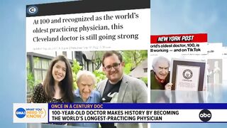 100-year-old doctor becomes a TikTok sensation