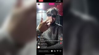 Ilyass Elmaliki live instagram 10/1/2023 الياس كاعي حيت يوتيوب خوروه