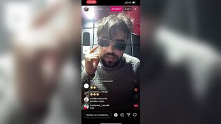 Ilyass Elmaliki live instagram 10/1/2023 الياس كاعي حيت يوتيوب خوروه