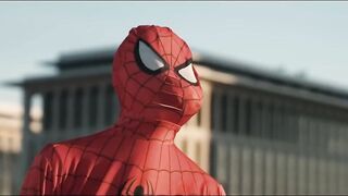 If I laugh, the video ends - Spooder-Man Movie Trailer