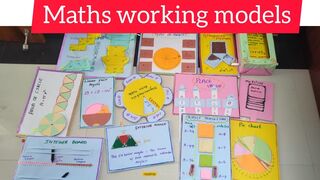 Maths working models for b. ed commission TLM