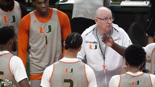 BIG DUNK & FUNNY CELEBRATION at Miami Hurricanes Practice! ????????"I SET YOU UP"