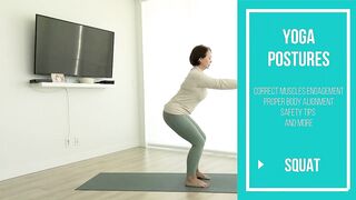 Yoga postures explained | Squat