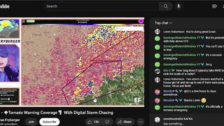 Live Weather Stream, Tornadoes Happening, & Warnings, - AL, GA, TN; Link Is Below, & Be Safe