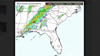 Live Weather Stream, Tornadoes Happening, & Warnings, - AL, GA, TN; Link Is Below, & Be Safe