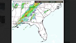 Live Weather Stream, Tornadoes Happening, & Warnings, - AL, GA, TN; Link Is Below, & Be Safe