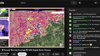 Live Weather Stream, Tornadoes Happening, & Warnings, - AL, GA, TN; Link Is Below, & Be Safe