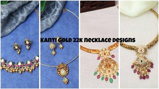 22k gold kanti necklace models designs #gold #necklace #necklacedesigns latest collections