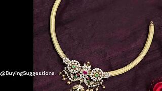 22k gold kanti necklace models designs #gold #necklace #necklacedesigns latest collections