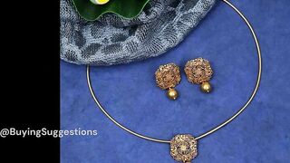 22k gold kanti necklace models designs #gold #necklace #necklacedesigns latest collections