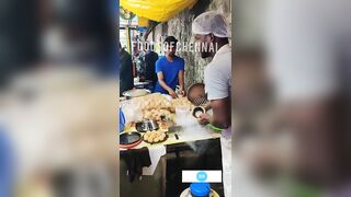 Nathu's Golgappas RTO Beach food Street ❤️ #chennai #foods #golgappa #tastyfood #beachlife #craving