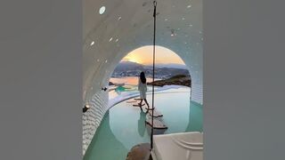 Imagine Waking Up In This Bedroom!????????????️????#shorts #travel #holiday #luxury #greece