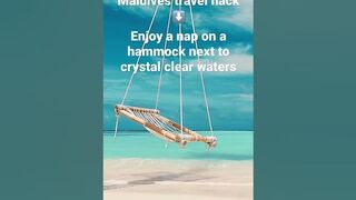 Maldives travel hack…???????? #shorts #travel #maldives