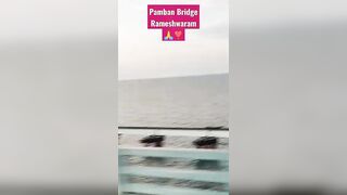 Pamban Bridge Rameshwaram ❣️#ytshorts #shortvideo #short #viralshorts #tranding #travel #bridge#fun