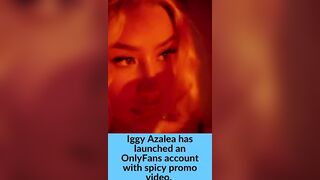 Iggy Azalea launched an OnlyFans account with promo video. ???? #shorts #viral #iggyazalea