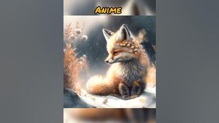 cute fox ???? anime #anime #shorts #viral #animation #animals #art #tranding