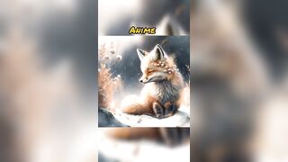 cute fox ???? anime #anime #shorts #viral #animation #animals #art #tranding