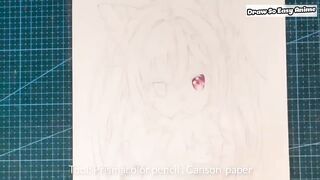 Speedpaint Keqing & Ganyu from Genshin Impact | Draw so easy Anime