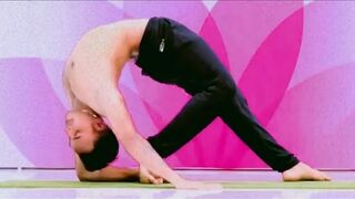 Yoga flow for intermediate yoga practitioner by master Raghu yoga