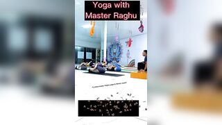 Yoga flow for intermediate yoga practitioner by master Raghu yoga